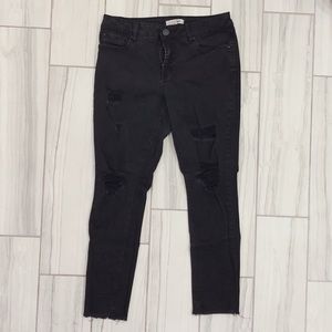 Refuge black ripped jeans